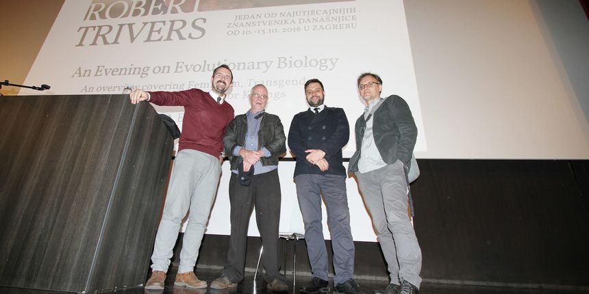 600 ljudi na predavanju Roberta Triversa u sklopu 2. simpozija o snazi evolucijske misli t