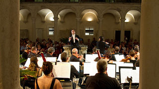 Orchestra Mitteleuropea u klaustru crkve Sv. Frane, Foto: Leo Banić
