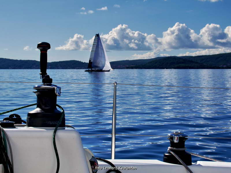 Zadarska Koka 2016. gledana s mora. Foto: Leonard Kvarantan Zadarska Koka 2016. gledana s mora. Foto: Leonard Kvarantan