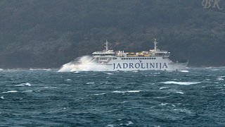 Jugo u Zadru 29. ozujka 2009. (Foto: Boris Kacan)