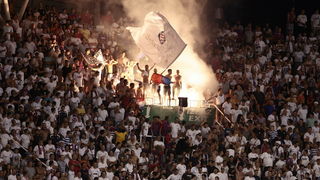 Split 050810. Stadion NK Hajduka u Poljudu Predkolo Evropskog kupa : NK Hajduk – Dinamo Bukurest Na fotografiji : Torcida. Foto: Vladimir Dugandzic / CROPIX Split 050810. Stadion NK Hajduka u Poljudu Predkolo Evropskog kupa : NK Hajduk – Dinamo Bukurest Na fotografiji : Torcida. Foto: Vladimir Dugandzic / CROPIX