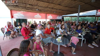 Bibinje: Navijanje za Vatrene i fešta nakon pobjede nad Engleskom