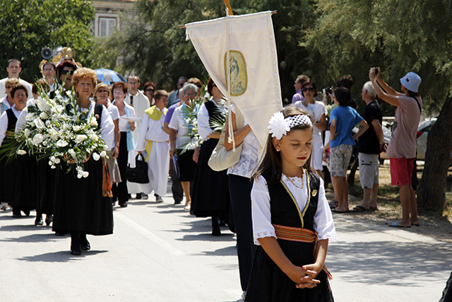 Kukljica: Blagdan Gospe od Sniga 5. kolovoza 2012, Foto: Bernard Kotlar Kukljica: Blagdan Gospe od Sniga 5. kolovoza 2012, Foto: Bernard Kotlar