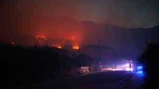 Požar u Tučepima Požar u Tučepima