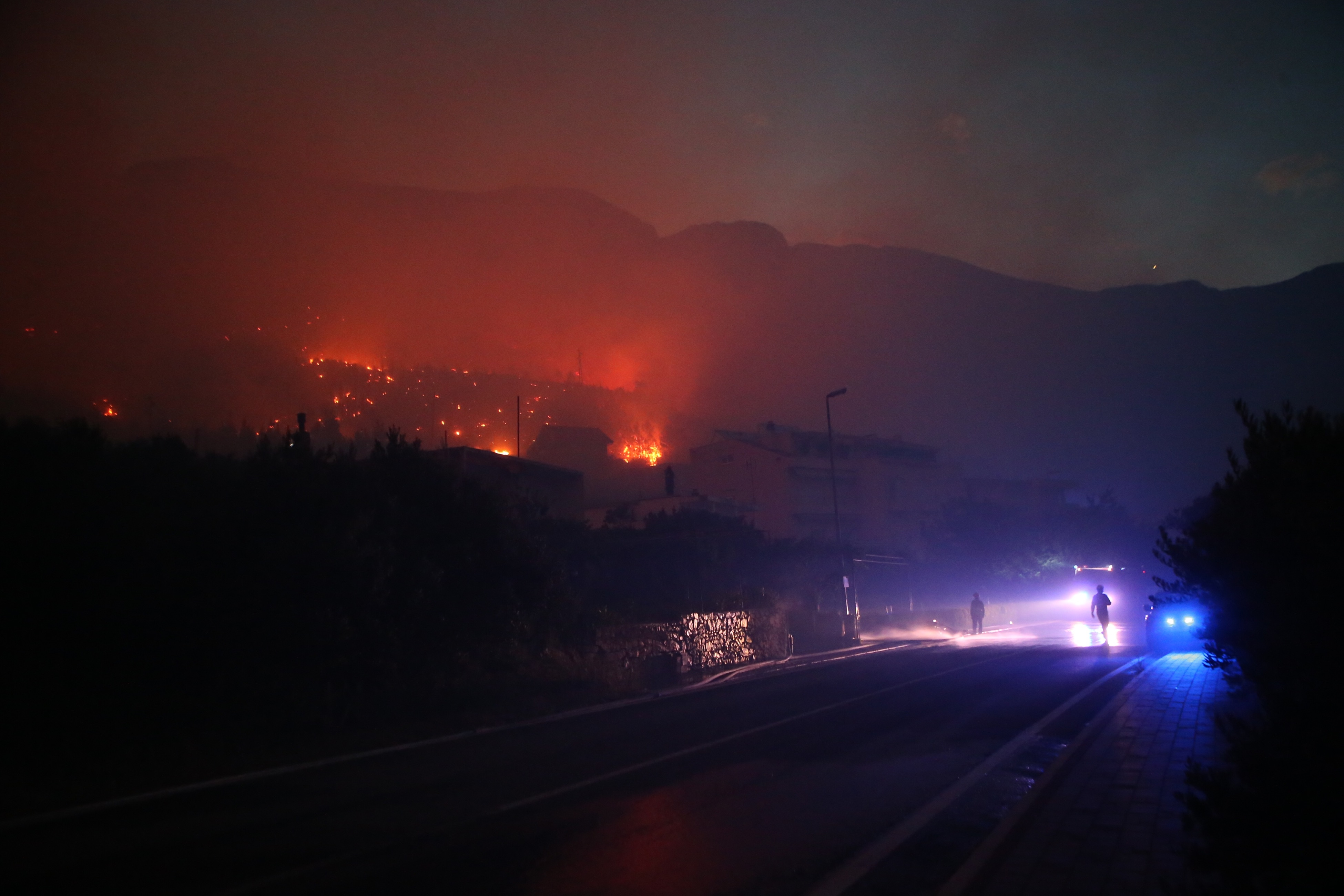 Požar u Tučepima Požar u Tučepima