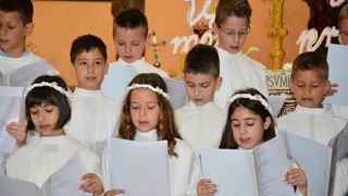 Sakrament Prve pričesti u katedrali sv. Stošije, foto- Iva Perinčić