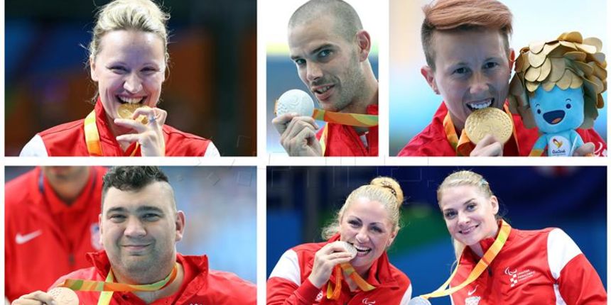 Osvajači medalja na POI u Rio de Janeiru 2016. Foto. Hina