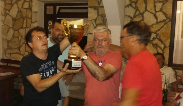 Prvaci u briškuli i trešeti: Branko Škoda i Bibi Ljumezi