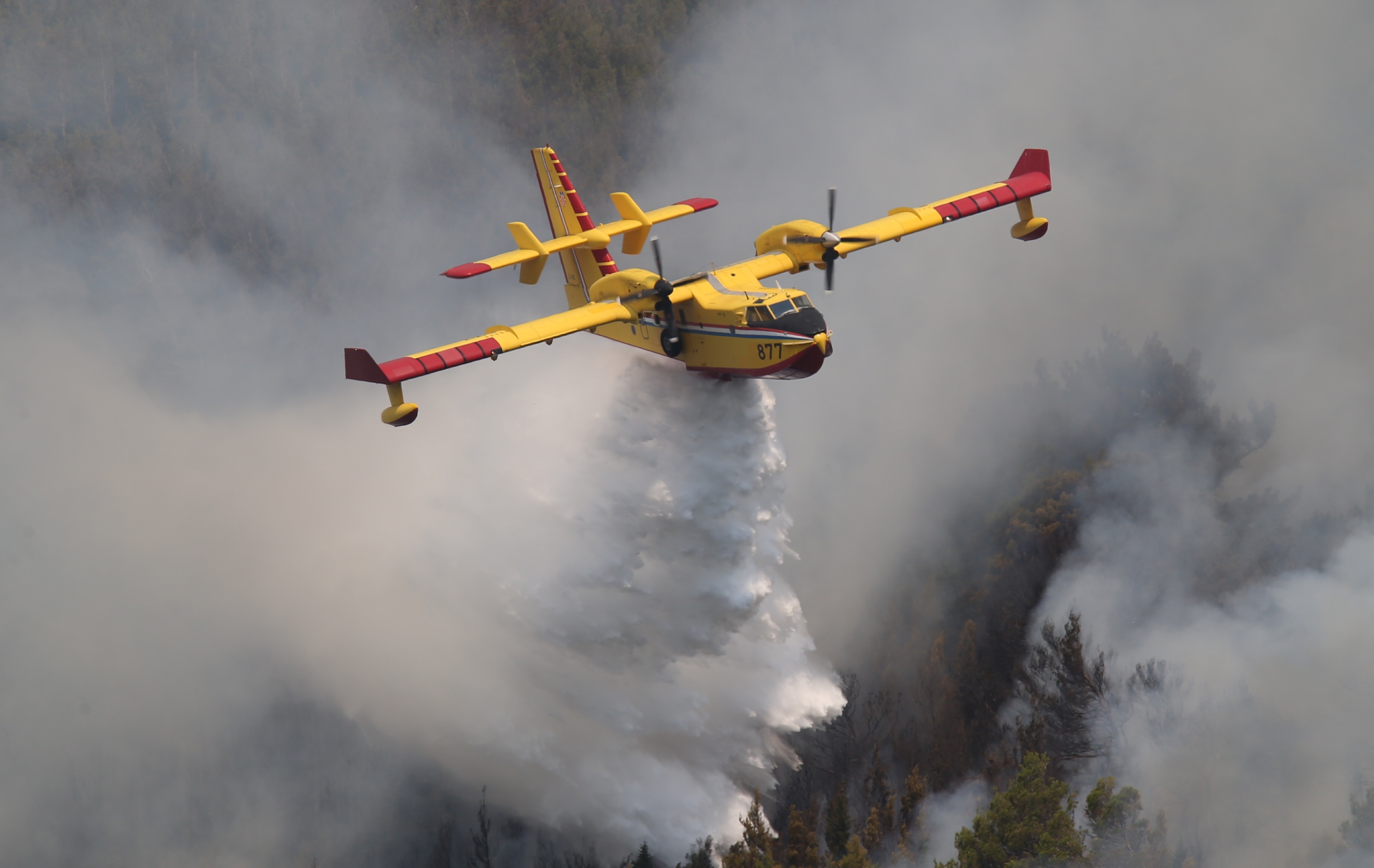Požar u Tučepima Požar u Tučepima
