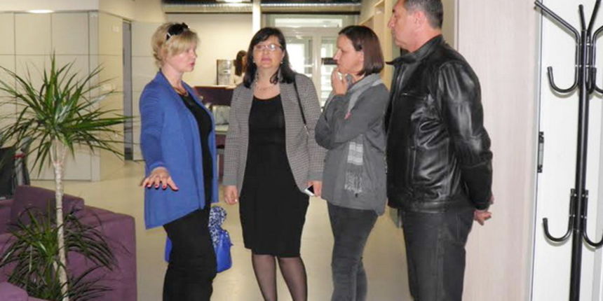 Županica Sanja Bošnjak i njen zamjenik Zdravko Dijaković posjetili zadarski COIN Coworking centar