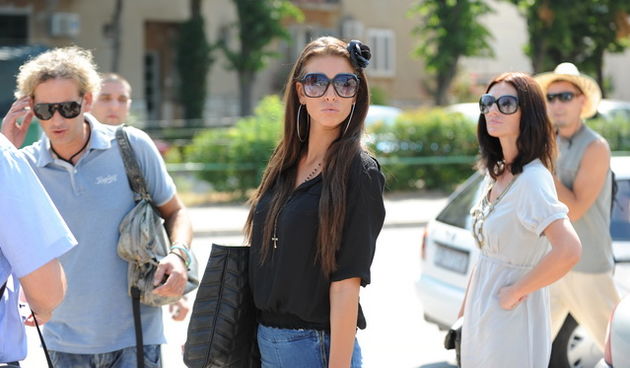 Zadar, 140710. Danas je na Opcinskom sudu u Zadru nastavljeno sudjenje Avi Karabatic i njenom decku Spiri Milicicu optuzenima za iznudu. Foto: Andrija Lucic / CROPIX