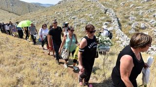 Obilježena 9. obljetnica kornatske tragedije u kojoj je život izgubilo 12 vatrogasaca. Photo: Hrvoje Jelavić/PIXSELL Obilježena 9. obljetnica kornatske tragedije u kojoj je život izgubilo 12 vatrogasaca. Photo: Hrvoje Jelavić/PIXSELL