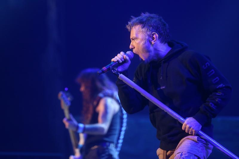 Grupa Iron Maiden nastupila je u prepunoj Spaladium areni u sklopu The Book of Souls turneje. Photo: Borna Filic/PIXSELL Grupa Iron Maiden nastupila je u prepunoj Spaladium areni u sklopu The Book of Souls turneje. Photo: Borna Filic/PIXSELL