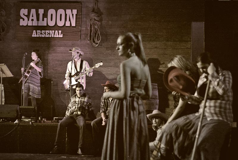 Country – western show u Arsenalu (foto: Marin Gospić)