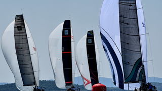 Prvi dan TP52 regate ispred zadarske rive Prvi dan TP52 regate ispred zadarske rive