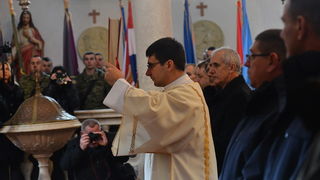 Svečani mimohod postrojbi u povodu proslave 23. obljetnice VRO Maslenica. Foto: Iva Perinčić