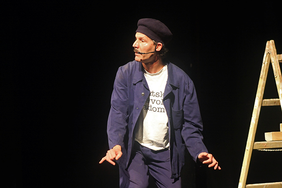 HNK Zadar : “Tko radi štrajka od gladi” (foto:Saša Čuka) HNK Zadar : “Tko radi štrajka od gladi” (foto:Saša Čuka)