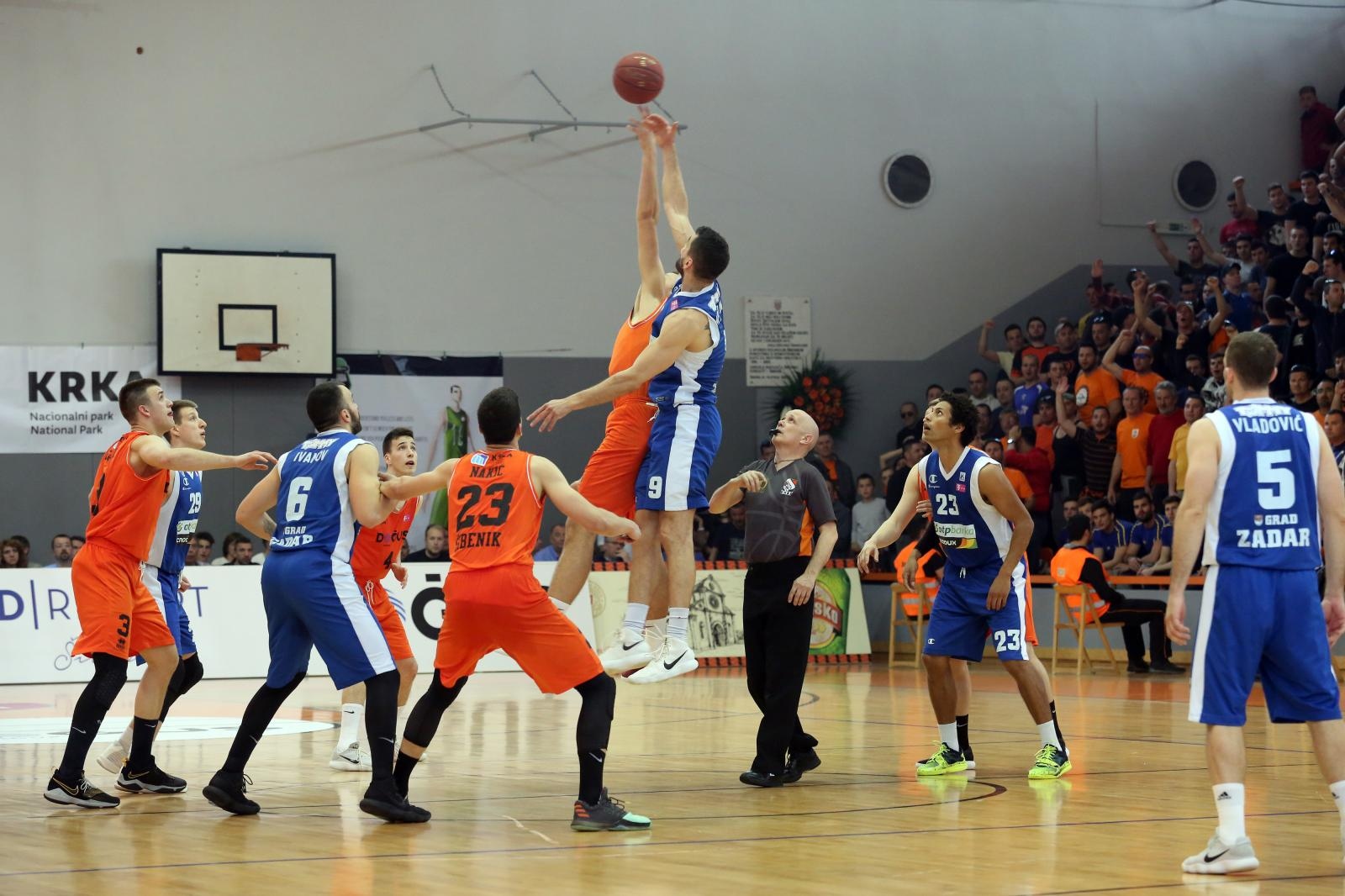 HT Premijer liga, 23. kolo: GKK Šibenik – KK Zadar 72-92 HT Premijer liga, 23. kolo: GKK Šibenik – KK Zadar 72-92