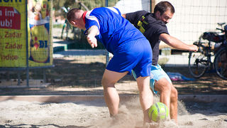 Nogometni turnir na pijesku Kolovara (foto:Saša Čuka)