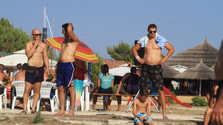 Na plaži Punta u Bibinjama održan 6. Memorijalni turnir u odbojci na pijesku za Tomislav Sikirića – Siku. Foto: Leo Banić Na plaži Punta u Bibinjama održan 6. Memorijalni turnir u odbojci na pijesku za Tomislav Sikirića – Siku. Foto: Leo Banić