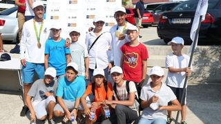 Zlatni olimpijci Fantela i Marenić družili se sa šibenskom djecom povodom dana jedrenja. Photo: Duško Jaramaz/PIXSELL Zlatni olimpijci Fantela i Marenić družili se sa šibenskom djecom povodom dana jedrenja. Photo: Duško Jaramaz/PIXSELL