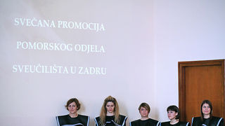 Svečana promocija Pomorskog odjela Sveučilišta u Zadru