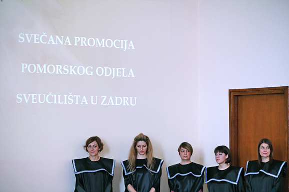 Svečana promocija Pomorskog odjela Sveučilišta u Zadru