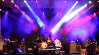 Zagreb – INmusic festival na zagrebackom jezeru Jarun unatoc losem vremenu okupio velik broj posjetitelja. Nastup benda A Toys Orchestra. Photo: Jurica Galoic/PIXSELL Zagreb – INmusic festival na zagrebackom jezeru Jarun unatoc losem vremenu okupio velik broj posjetitelja. Nastup benda A Toys Orchestra. Photo: Jurica Galoic/PIXSELL