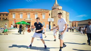 ZDBT 2016: Kids Day & Basket 3×3 na Forumu. Foto: Iva Perinčić ZDBT 2016: Kids Day & Basket 3×3 na Forumu. Foto: Iva Perinčić