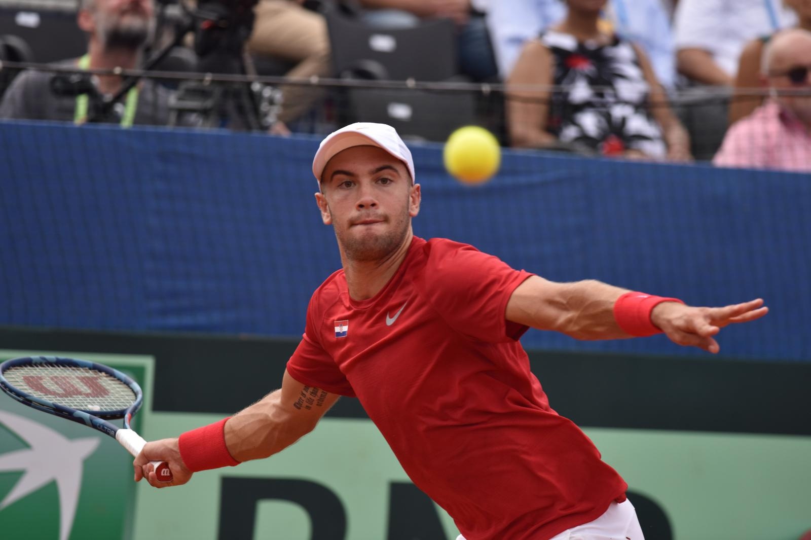 Davis Cup: Borna Ćorić – Steve Johnson Davis Cup: Borna Ćorić – Steve Johnson