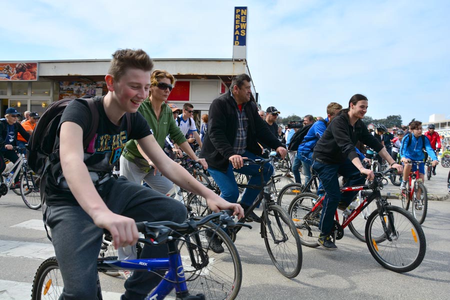 Biciklijada “Od Branimira do Branimira”, foto: Iva Perinčić. Biciklijada “Od Branimira do Branimira”, foto: Iva Perinčić.