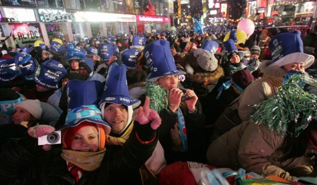 Doček Nove 2009. godine u New Yorku