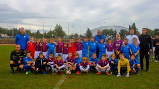 Nogometno druženje tića Zare i splitskog Hajduka