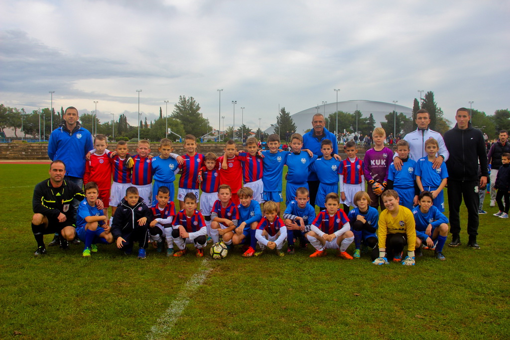 Nogometno druženje tića Zare i splitskog Hajduka