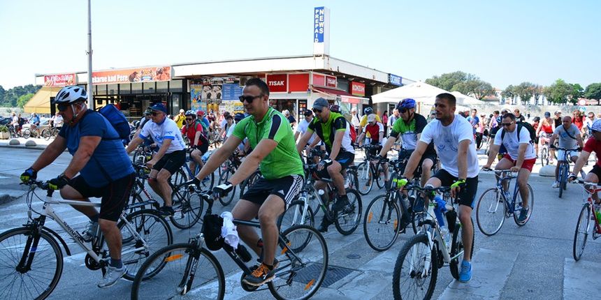 Ljetna biciklijada Zadar-Vir, foto: Iva Perinčić Ljetna biciklijada Zadar-Vir, foto: Iva Perinčić