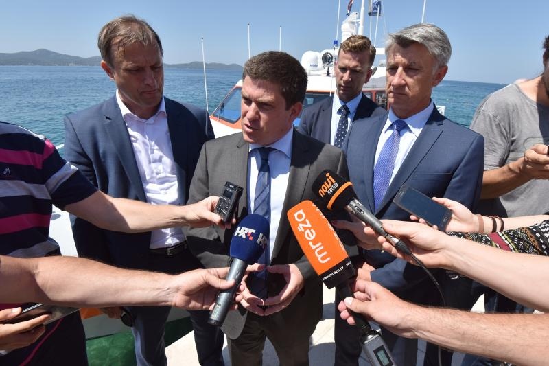 Preuzimanje nove brodice za traganje i spašavanje na moru Preuzimanje nove brodice za traganje i spašavanje na moru