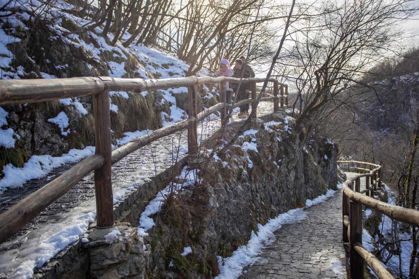 Zimska idila u Nacionalnom parku Plitvička jezera Zimska idila u Nacionalnom parku Plitvička jezera