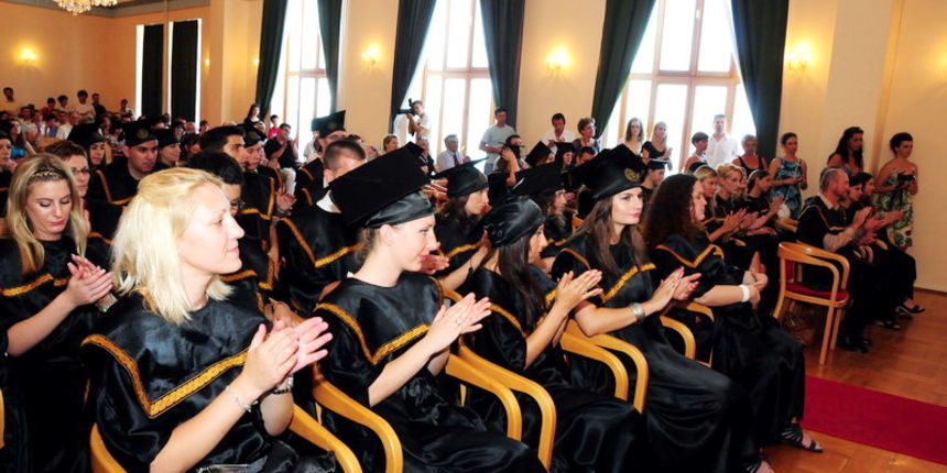 Svecana dvorana Sveucilista u Zadru: Promocija diplomiranih studenata 3. srpnja, Foto: Ivan Dilber