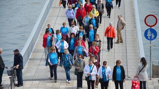 “Relaksice” u akciji “1000 koraka kroz 1000 ulica”, foto: Iva Perinčić “Relaksice” u akciji “1000 koraka kroz 1000 ulica”, foto: Iva Perinčić