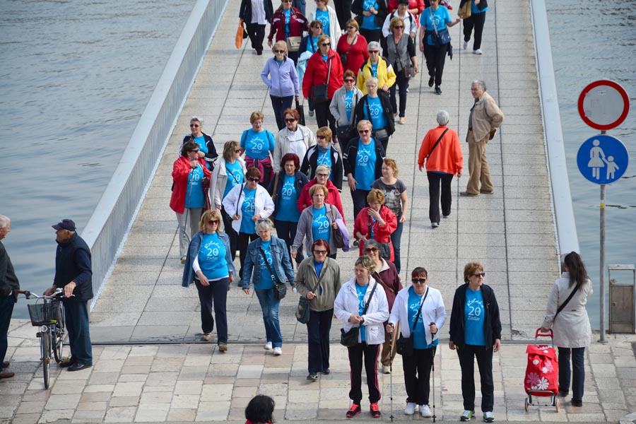 “Relaksice” u akciji “1000 koraka kroz 1000 ulica”, foto: Iva Perinčić “Relaksice” u akciji “1000 koraka kroz 1000 ulica”, foto: Iva Perinčić