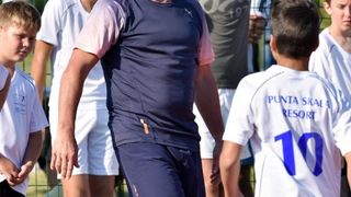 Legendarni Lothar Matthäus trenirao s klincima na Punta Skali. Photo: Hrvoje Jelavić/PIXSELL