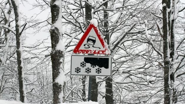 Snijeg, Gorski kotar