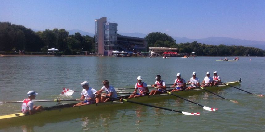 Luka Baričević i Mile Čakarun u osmercu na SP-u za seniore do 23 godine Luka Baričević i Mile Čakarun u osmercu na SP-u za seniore do 23 godine