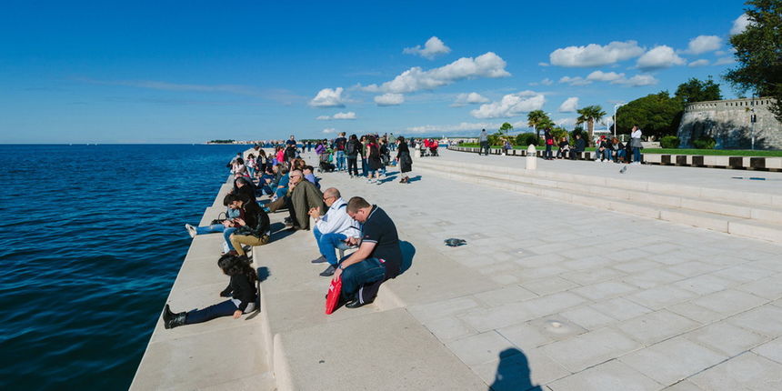 Đir po gradu, petak 10. studenog 2017. Morske orgulje
