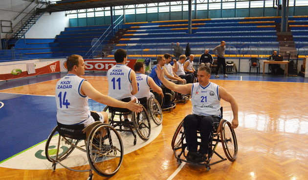 KKOI Zadar u legendarnoj dvorani Jazine