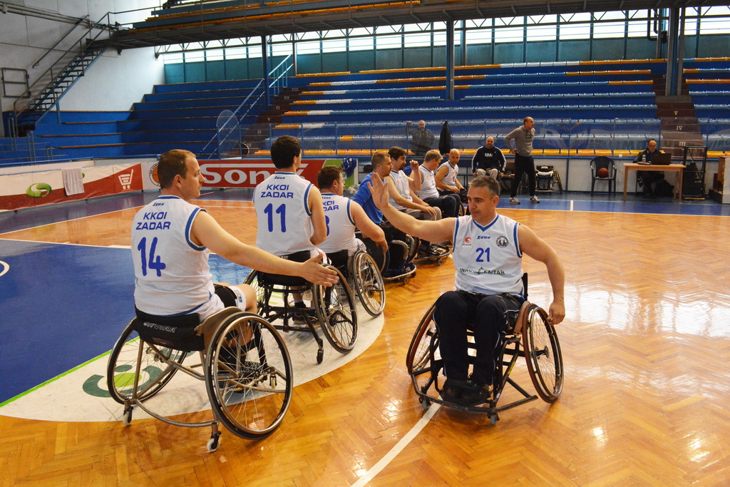 KKOI Zadar u legendarnoj dvorani Jazine KKOI Zadar u legendarnoj dvorani Jazine