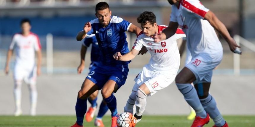 11.07.2015., Zagreb, Kranjceviceva – MAXtv 1. HNL, 1. kolo NK Zagreb – NK Osijek. Tomislav Sorsa, Filip Krovinovic Photo: Igor Kralj/PIXSELL