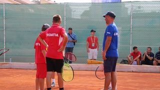 Pripreme teniske reprezentacije na Višnjiku