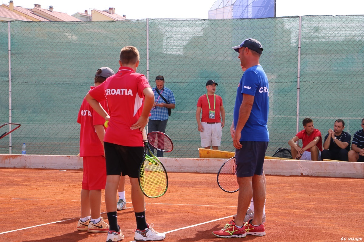 Pripreme teniske reprezentacije na Višnjiku