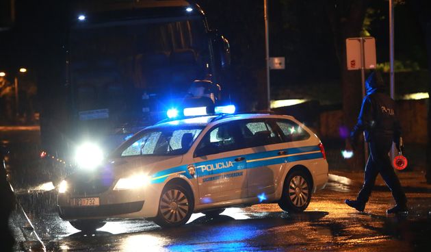 Split, noć, policija